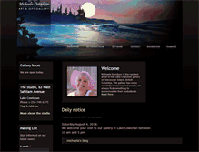 Tablet Screenshot of michaeladavidsonart.com